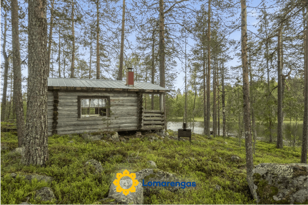 Järvi-naskuttaja eräkämppä