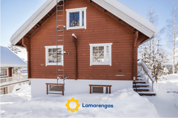 Aurinkoalppi 11a paritalon yläkerta